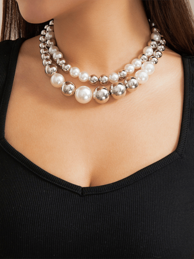 Women'S Imitation Pearl Fashion Necklace