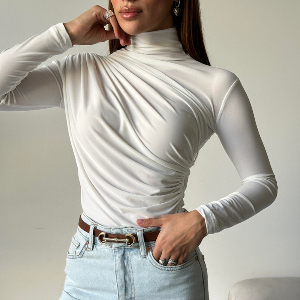 Women's Casual Long-sleeved Bottoming Shirt