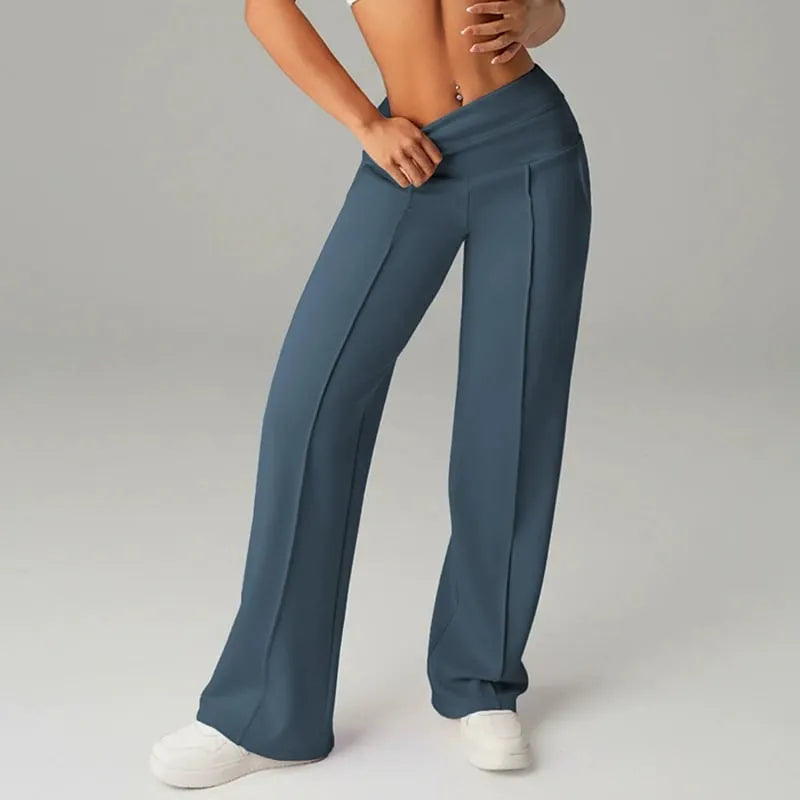 🔥🎁New arrival 50% OFF💕Women's Plain Loose Straight Leg Pants